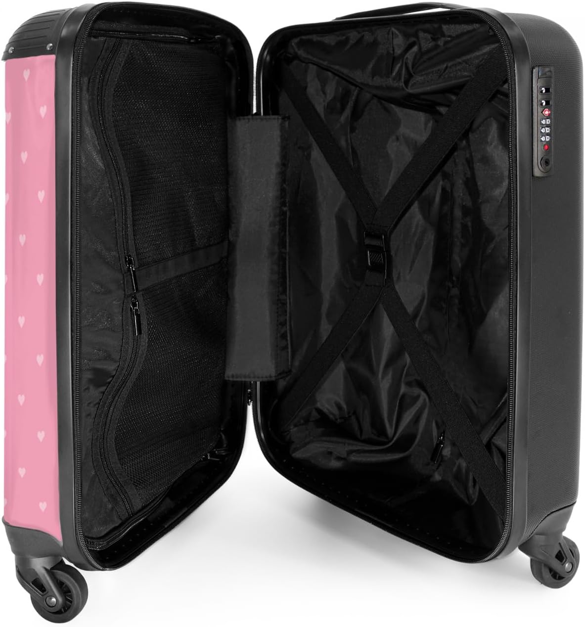 Detalle 2 de NoBoringSuitcases.com® Maleta de Cabina con Ruedas 360° ✈
