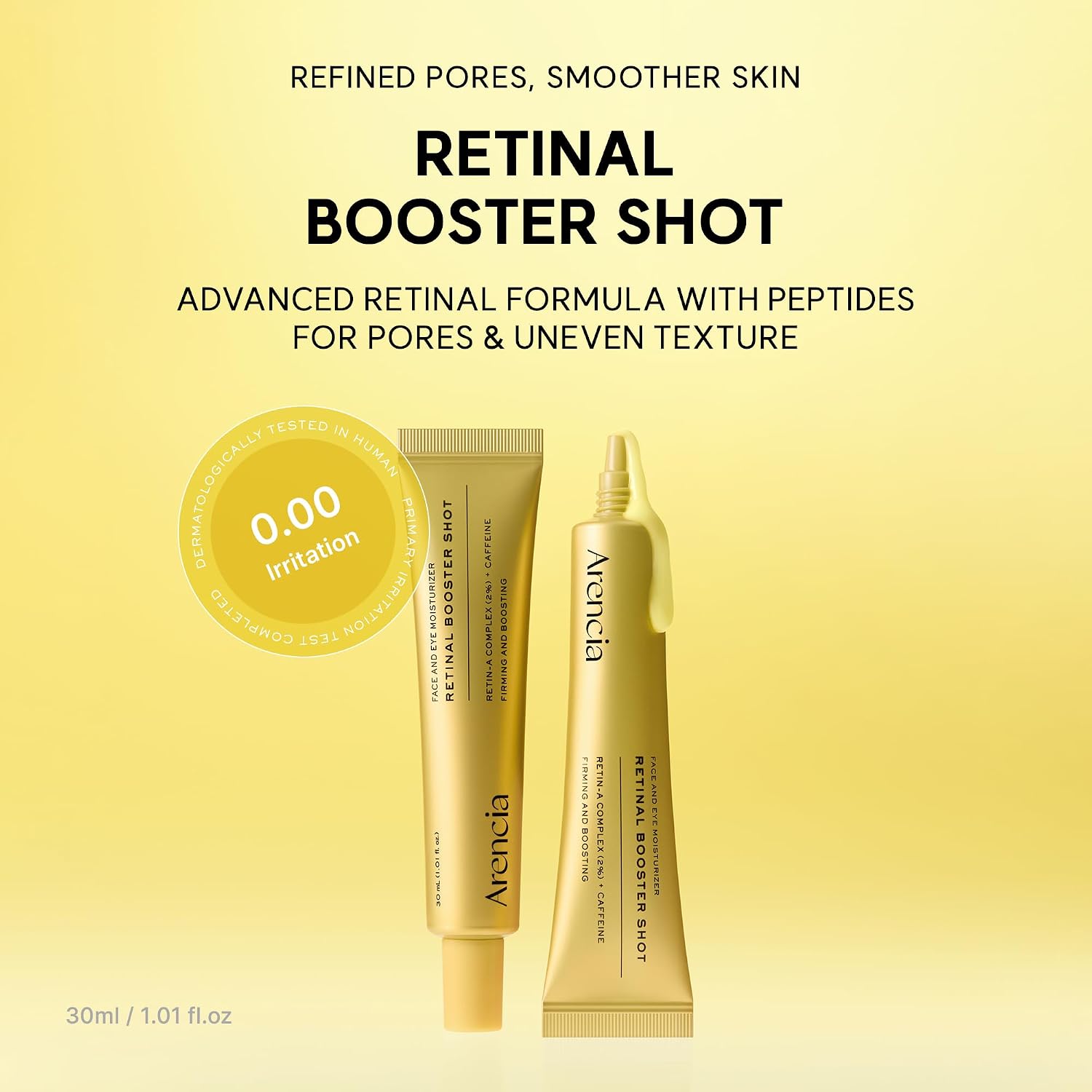 Thumbnail 1 de Arencia Retinal Booster Shot Serum: Firming Night Serum with Caffeine & Ectoin (30ml)
