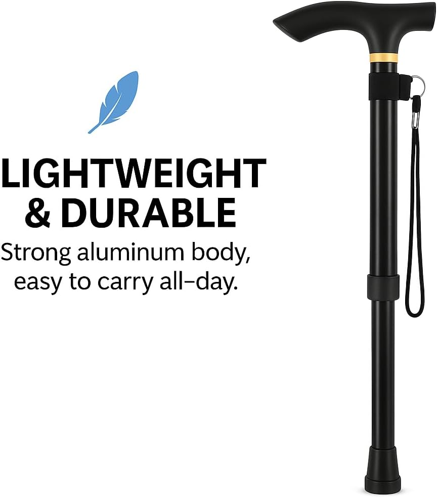 Thumbnail 3 de Folding Walking Stick, Lightweight 1.2m 🚶