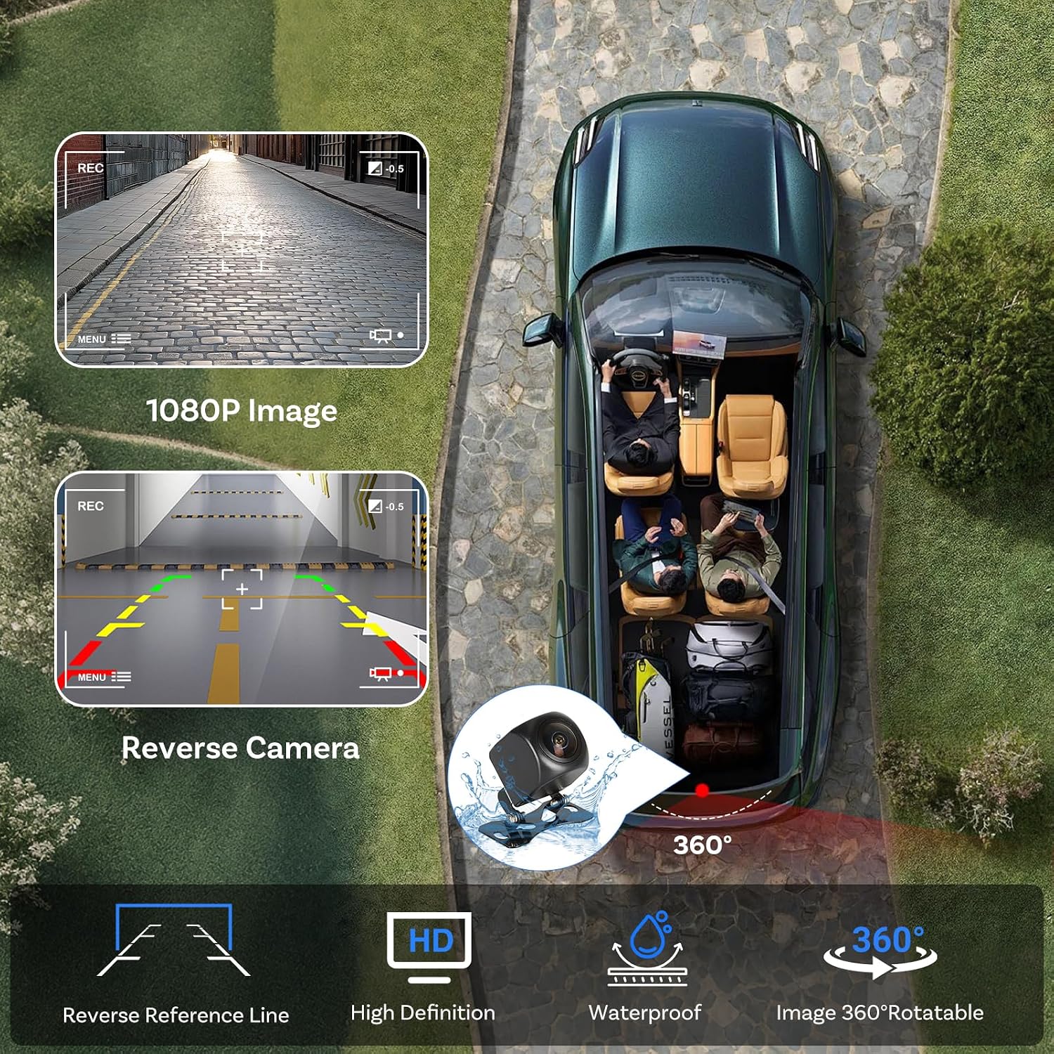 Detalle 2 de OTTOCAST ScreenFlow 11.4" Portable CarPlay