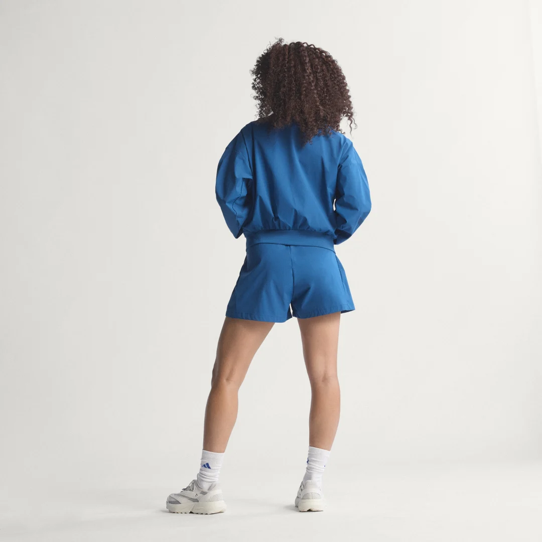Detalle 2 de Chaqueta bomber de tejido técnico Adidas Z.N.E. en azul