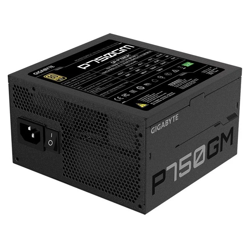 Detalle 2 de Gigabyte P750GM 750W 80 Plus Gold modular