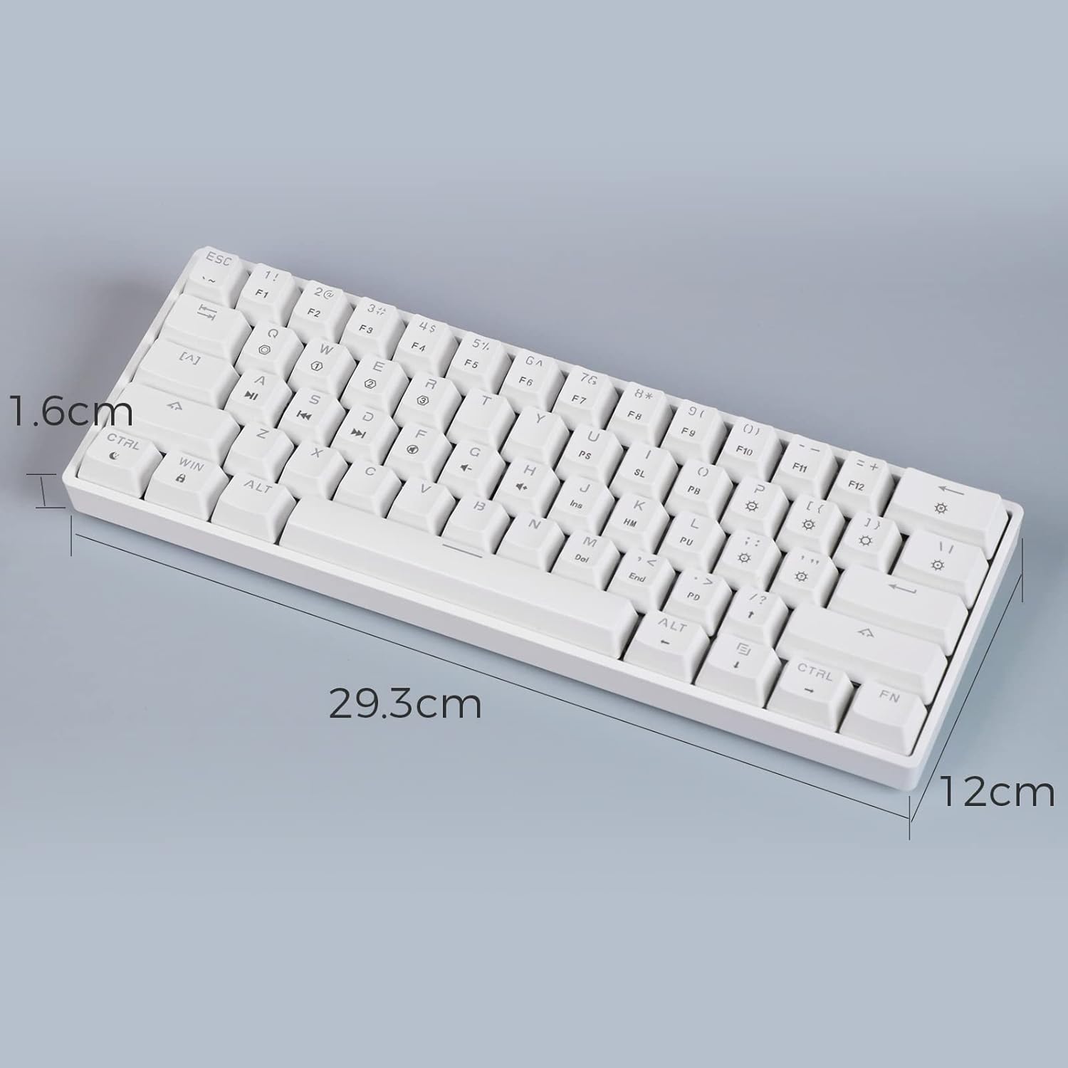 Thumbnail 5 de EPOMAKER SKYLOONG GK61 SK61 Teclado Óptico 60% RGB ⌨