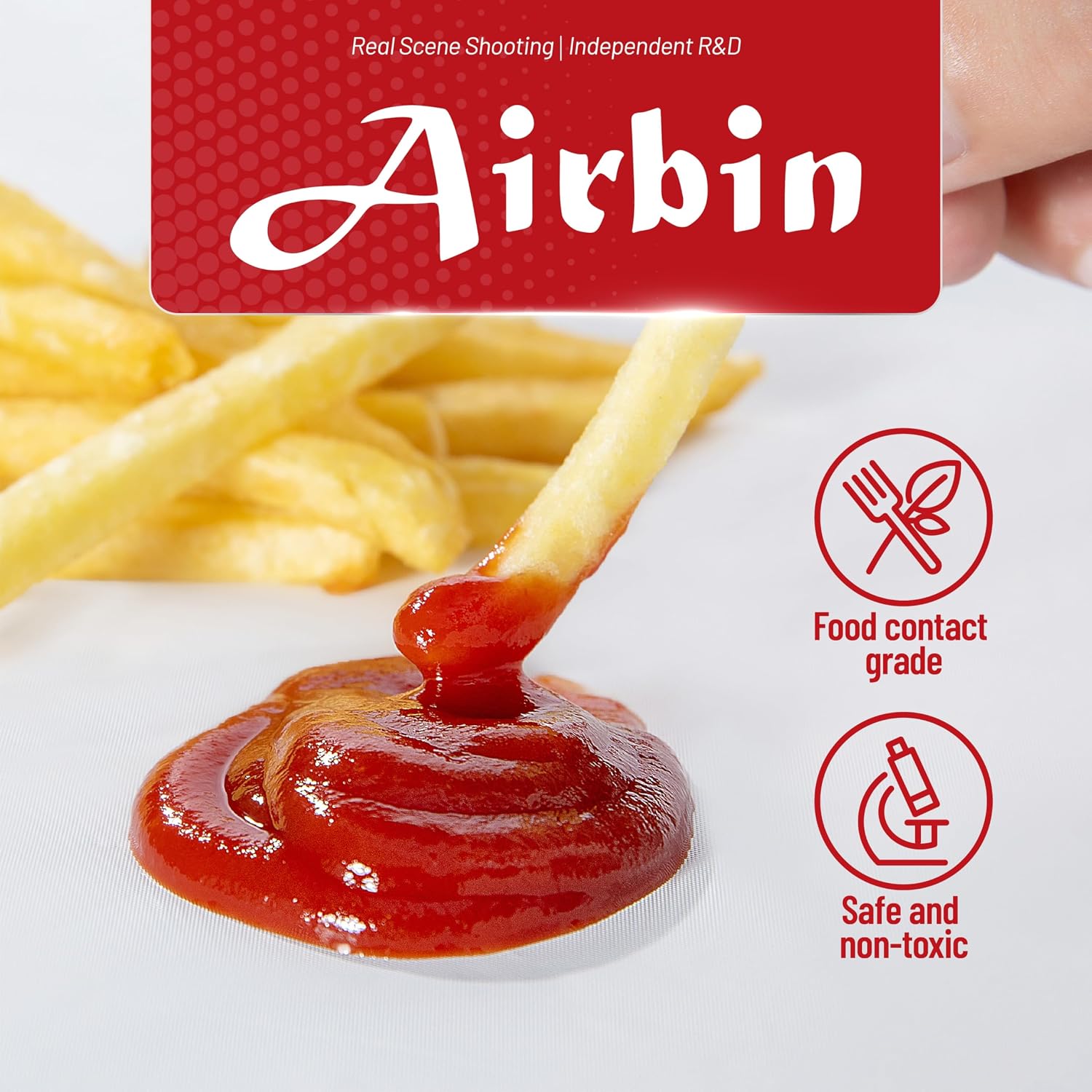 Detalle 2 de Airbin Disposable Tablecloth 310 ft 🍽