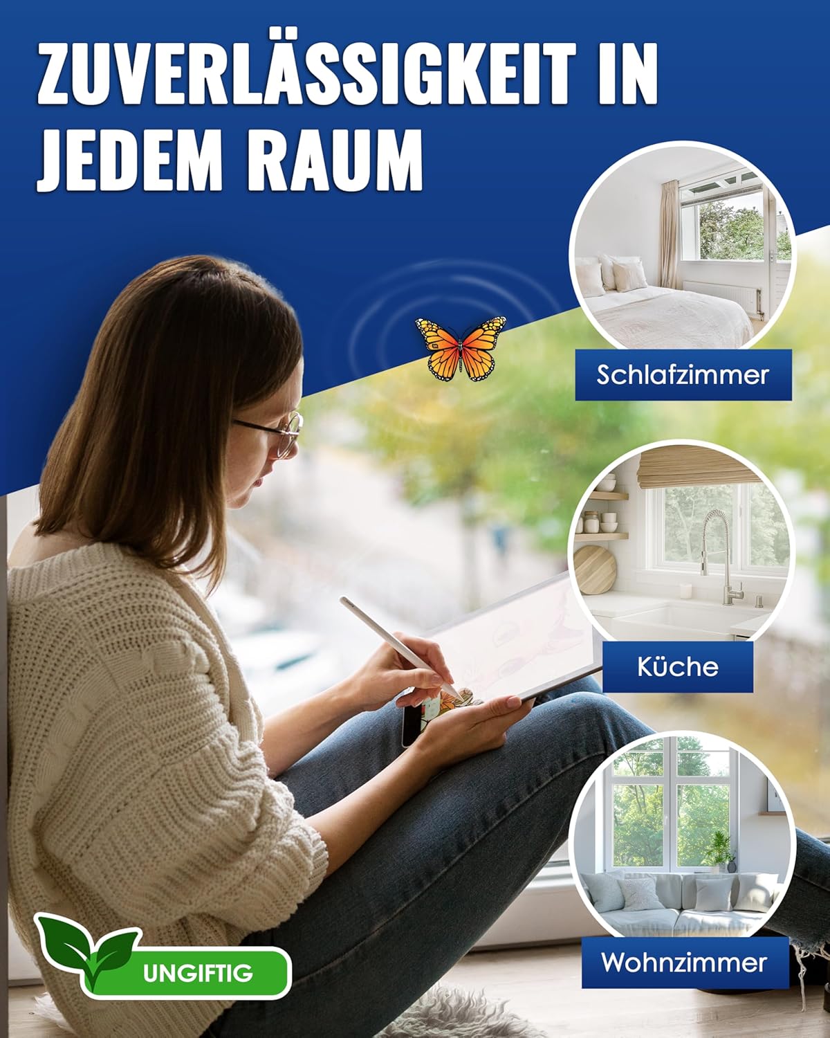 Thumbnail 2 de PIC Fliegenfalle Innenbereich 12er für Fenster
