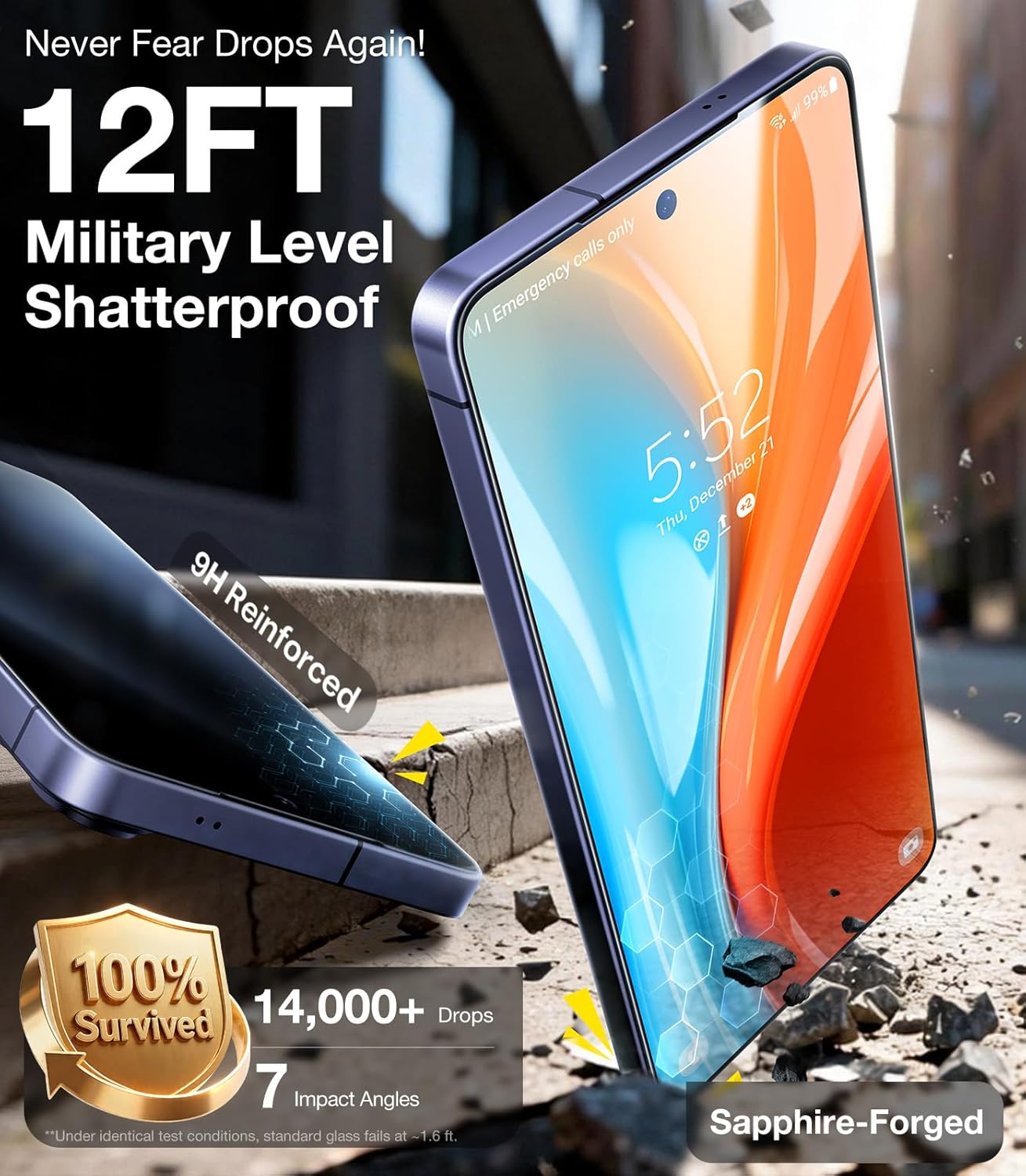 Thumbnail 2 de UltraGlass TOP 9H+ Armor for Samsung Galaxy S26 Ultra