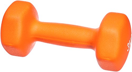 Detalle de Amazon Basics Par de mancuernas neopreno 3 kg 🏋