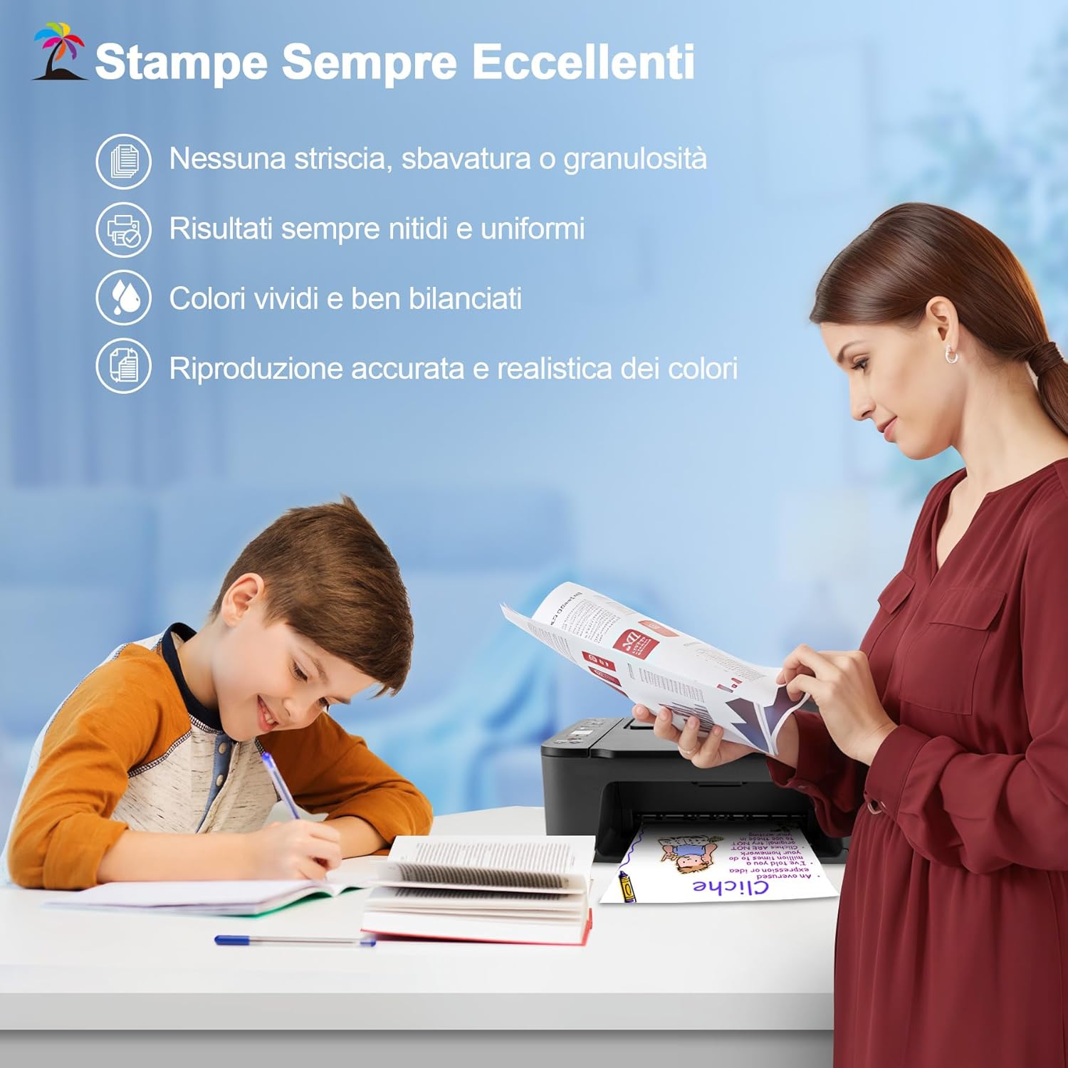 Thumbnail 4 de Palmtree 540XL 541XL Multipack per Canon PIXMA MG/TS/MX: alta resa, compatibilità affidabile