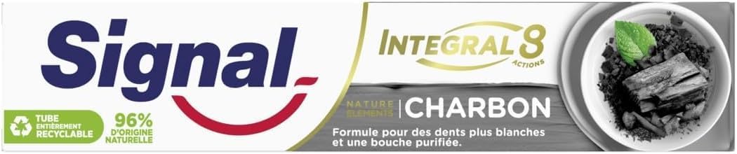 Thumbnail 1 de Signal Integral 8 Nature Elements Charbon dentifrice 6×75 ml 🪥