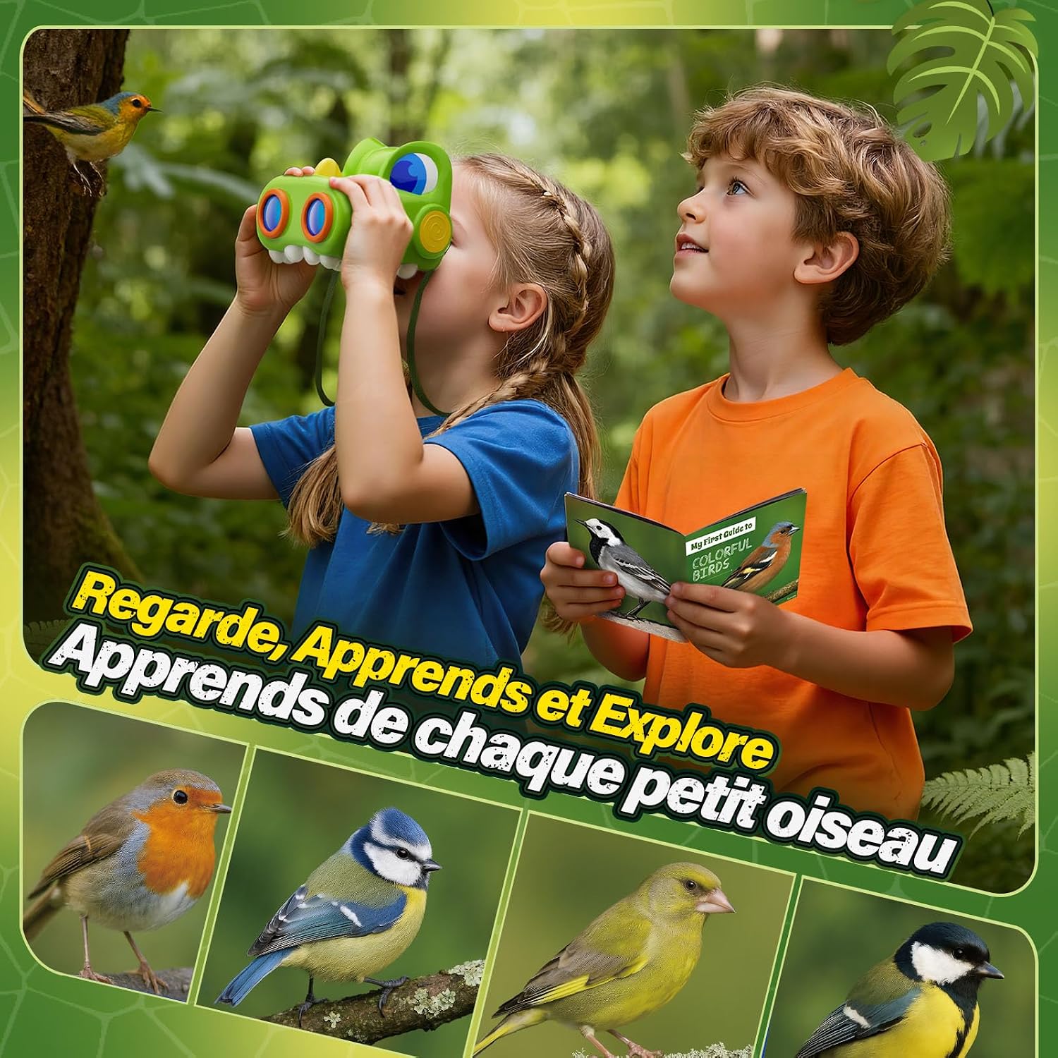 Thumbnail 2 de Jumelles Dinosaure Enfant