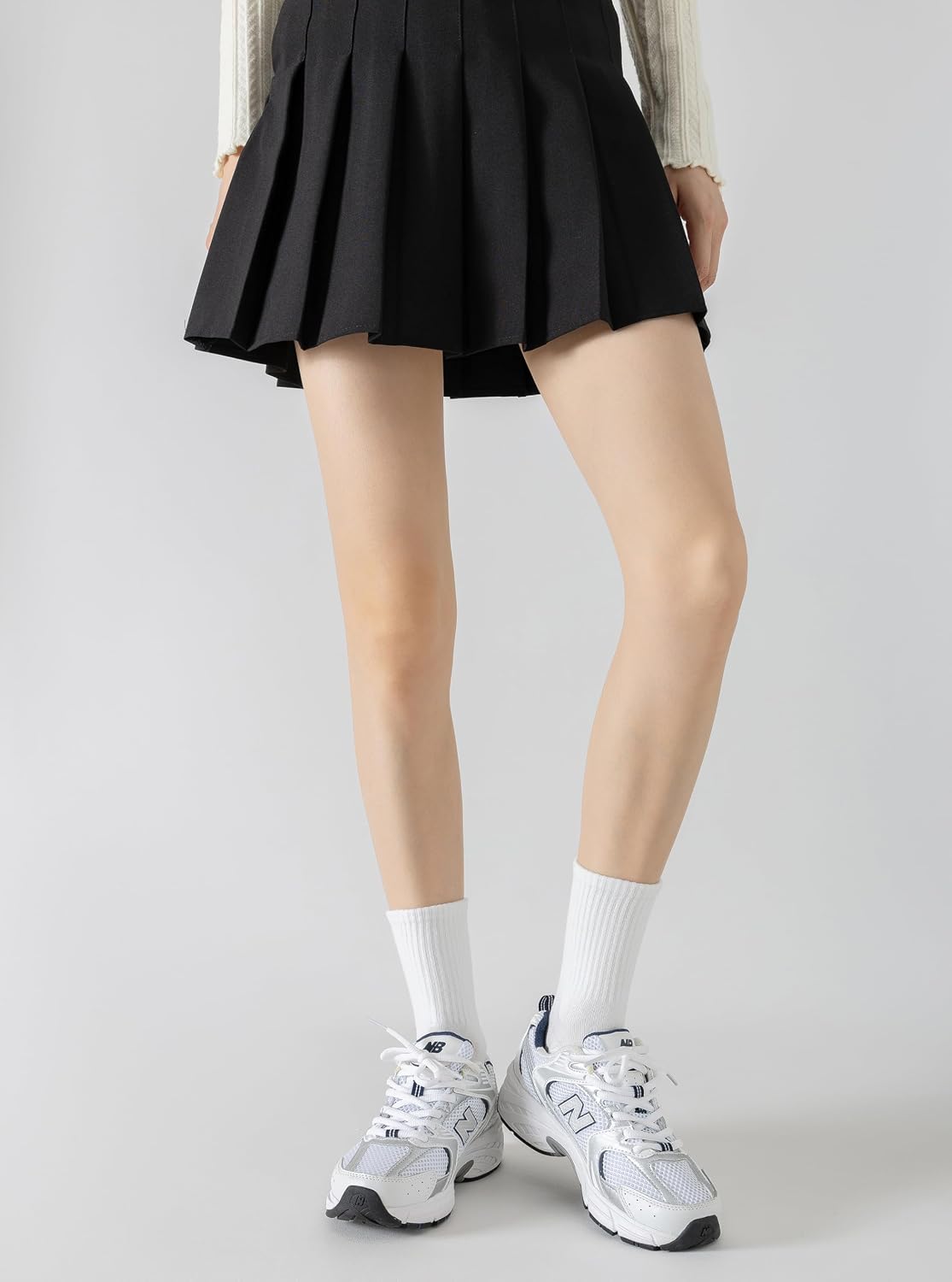 Detalle 2 de YUWELL Striped Crew Socks 4 Pairs