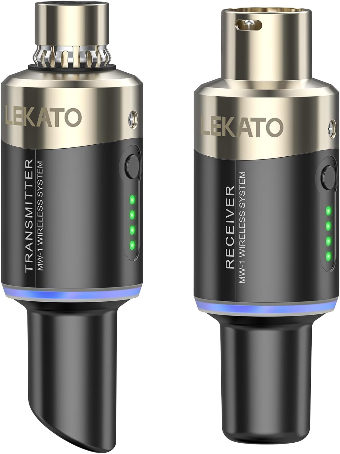 Detalle de LEKATO Wireless XLR Microphone System 5.8GHz