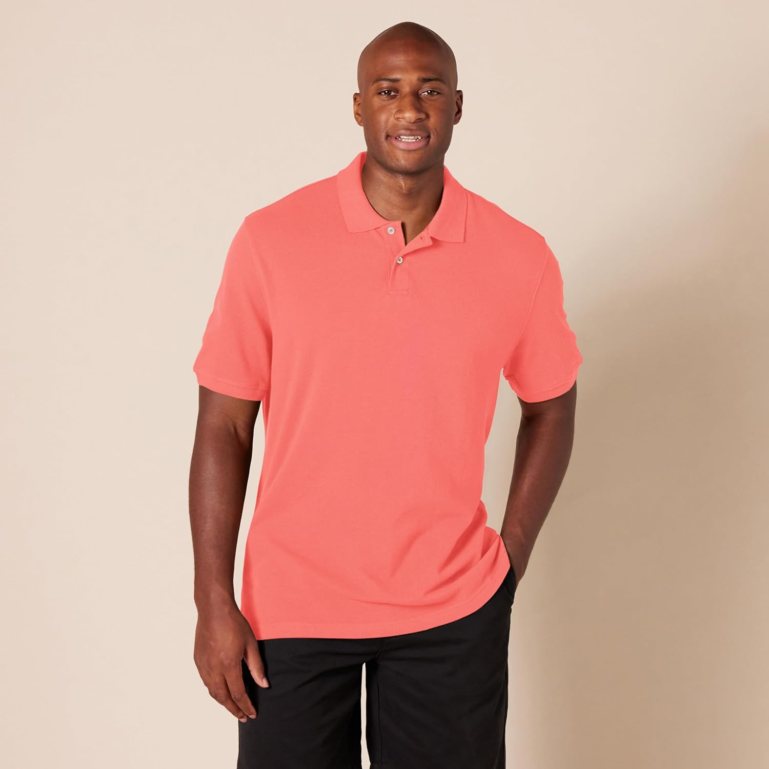 Thumbnail 4 de Amazon Essentials Herren Piqué-Poloshirt aus Baumwolle, Slim Fit – vielseitiges Piqué-Poloshirt mit schmaler Passform