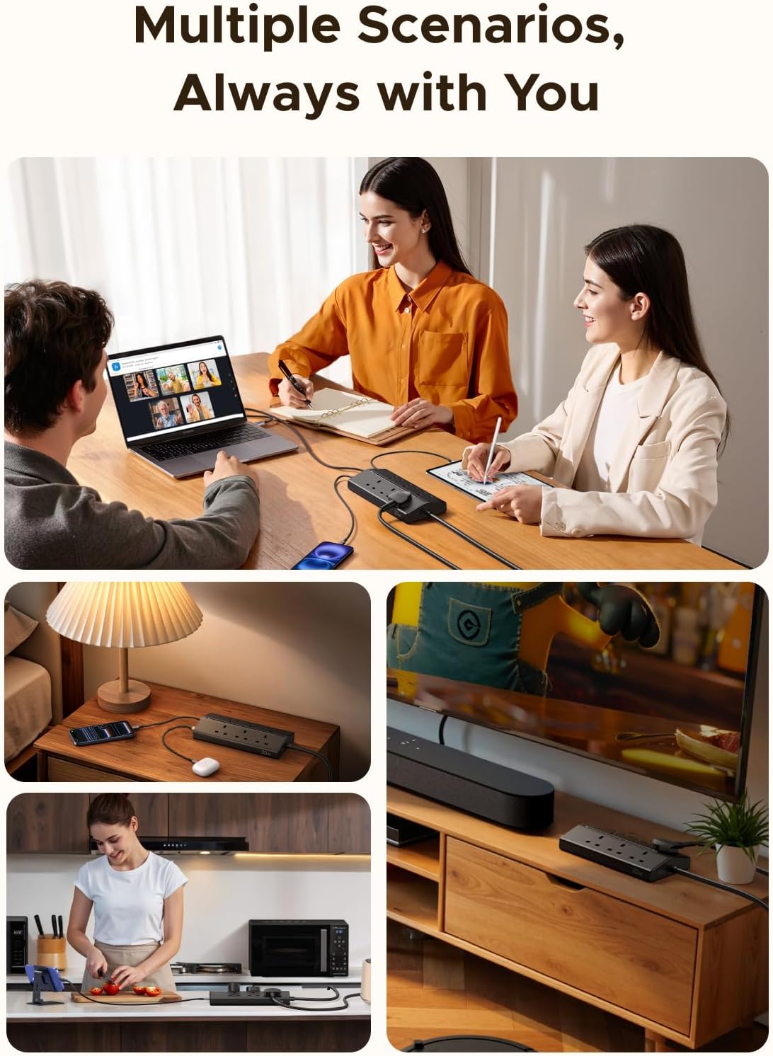 Thumbnail 6 de UGREEN Extension Lead with USB Slots