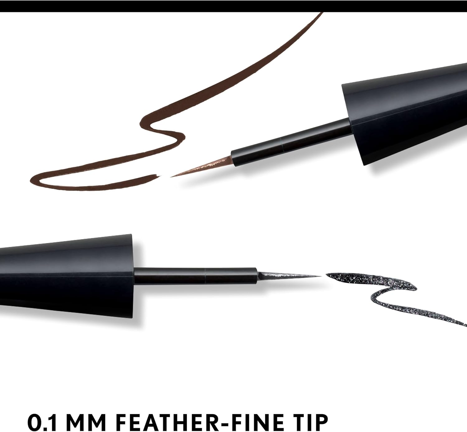 Thumbnail 4 de COVERGIRL Get In Line Liquid Eyeliner, Matte Black, 0.1 mm Tip