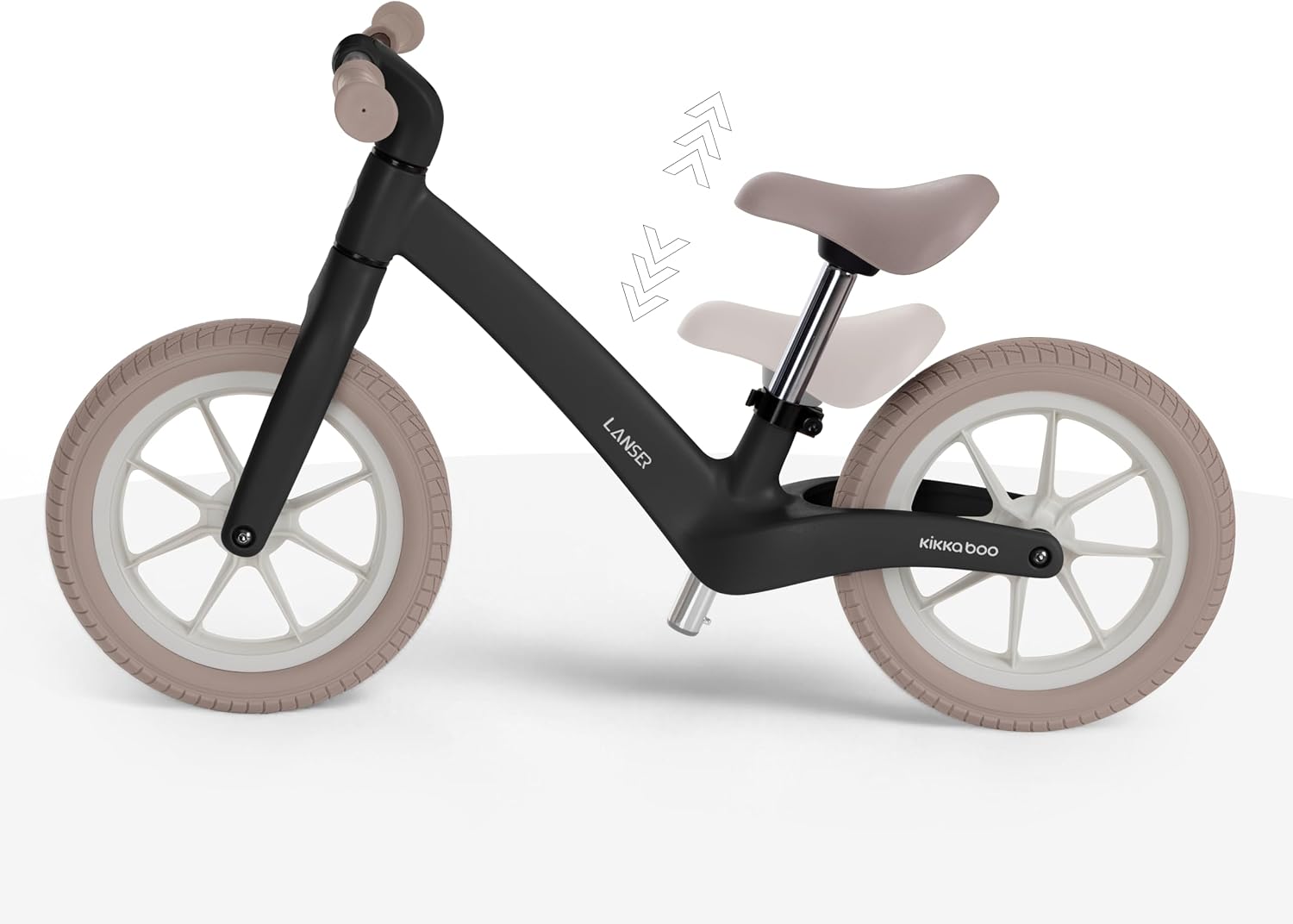Detalle 2 de KikkaBoo Bicicletta Senza Pedali LANSER 3 Anni – Bici Ecco come crescere in equilibrio
