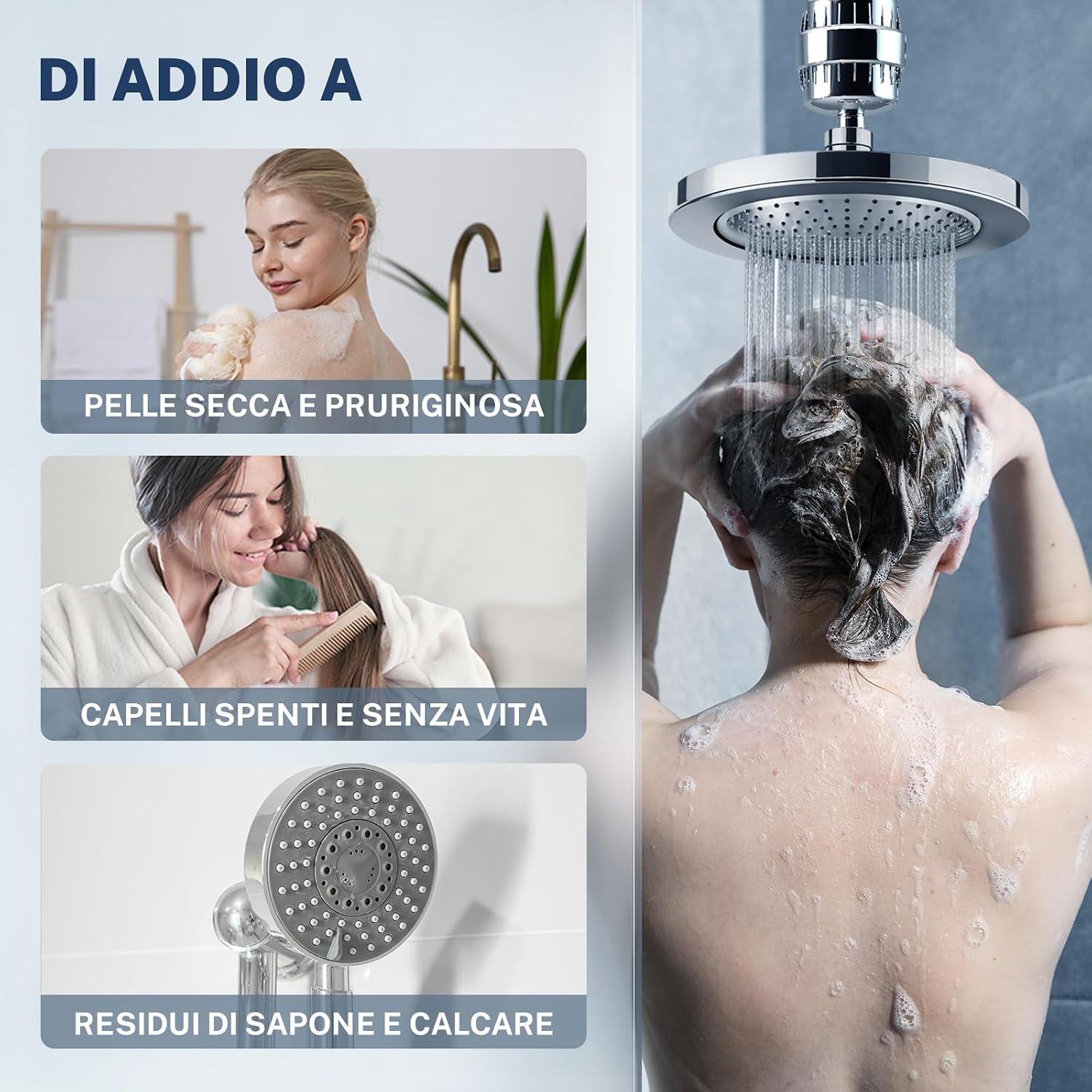 Detalle 2 de iSpring SF2S Filtro doccia 33 stadi