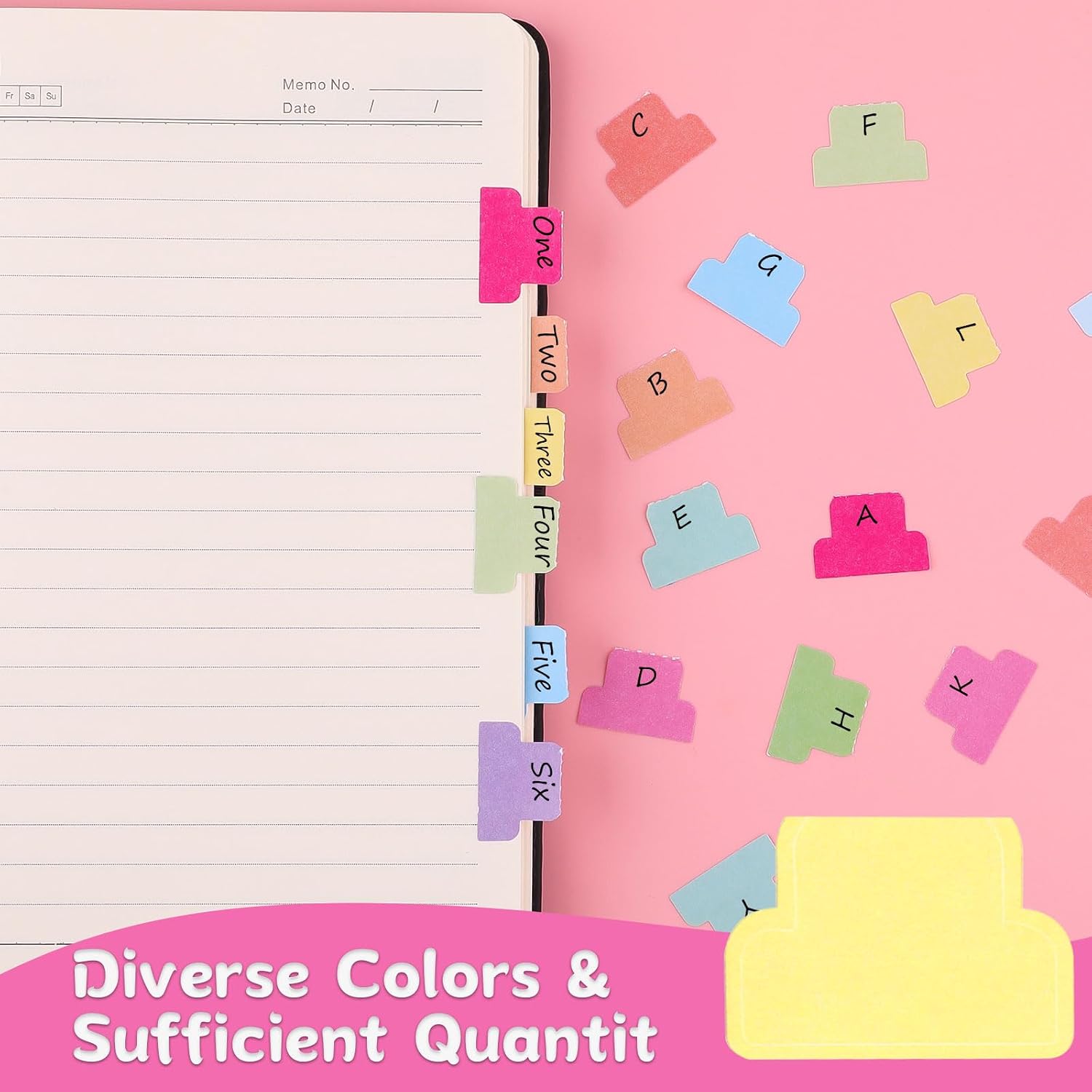 Thumbnail 6 de Page Markers Tabs: 360 coloured sticky tabs for clear, durable annotating