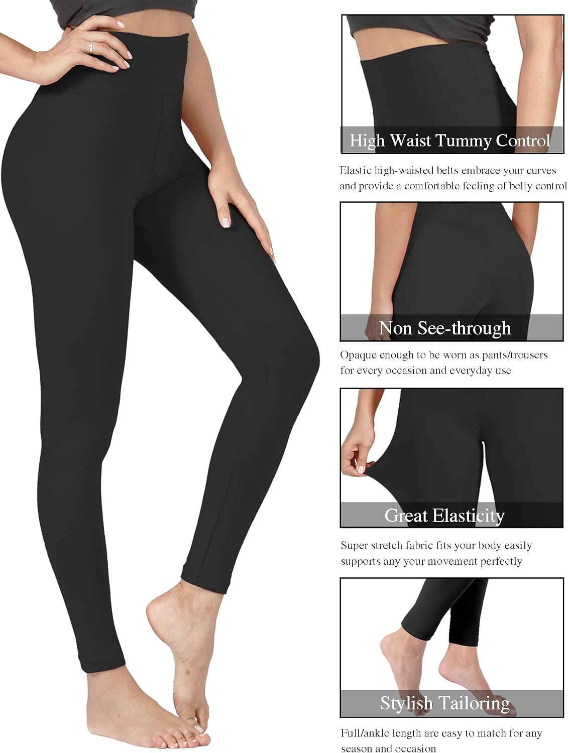 Thumbnail 4 de VALANDY Creamlush Leggings 7-Pack