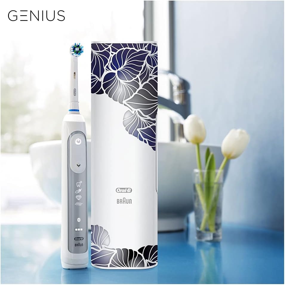 Thumbnail 1 de Oral-B Genius 8500 Elektrische Zahnbürste – 5 Putzmodi, Positionserkennung, Reiseetui, silber