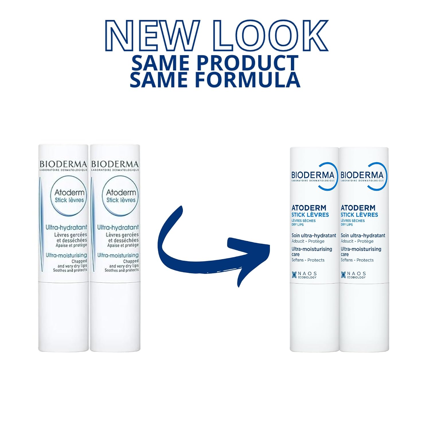 Detalle de Bioderma Atoderm Lip Stick for Dry Lips