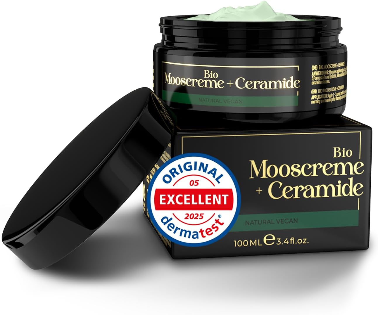 Detalle de Crema BIO Antirughe al Muschio 100 ml con MossCellTec™ – idratazione e protezione della barriera cutanea
