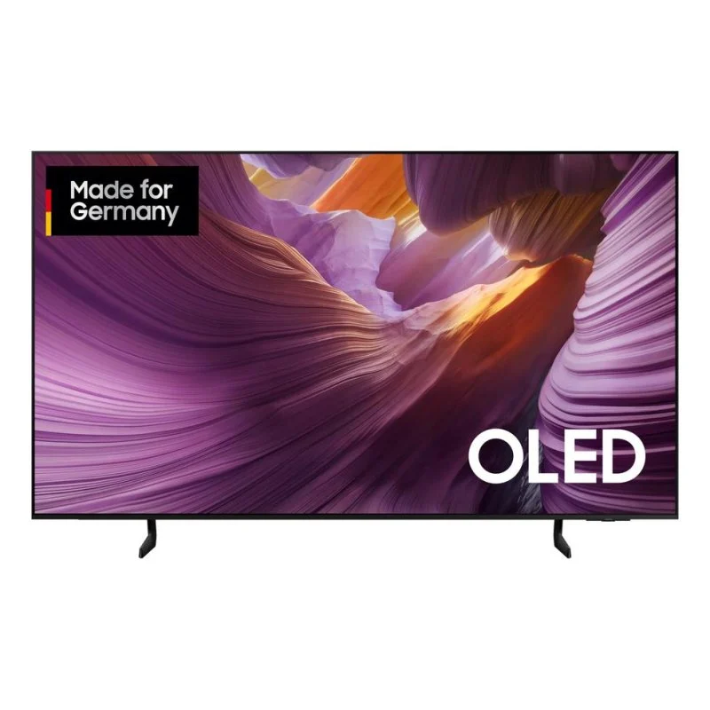 Detalle de Samsung OLED GQ55S85FAU 55" 4K: HDR10, Dolby Atmos y 120 Hz para Gaming y Cine en Casa