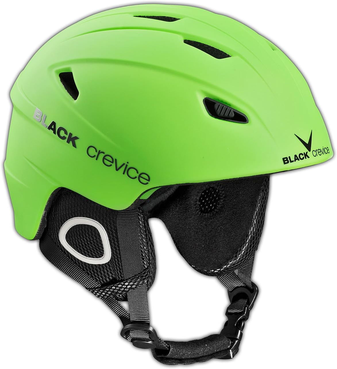 BLACK CREVICE Kitzbühel Casco da sci Small Verde