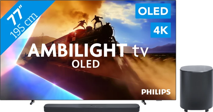 Thumbnail 23 de Philips Ambilight 77" OLED760 4K (2025) mit JBL Bar 500 M2 – Set für TV und Heimkino-Feeling