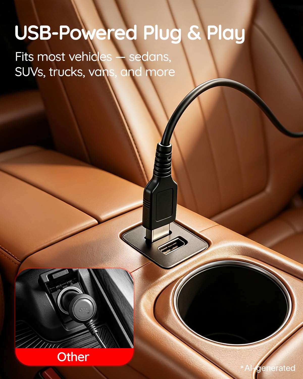 Thumbnail 2 de Babyvue BV2 Baby Car Camera with 1080p HD, 360° Rotation and Night Vision