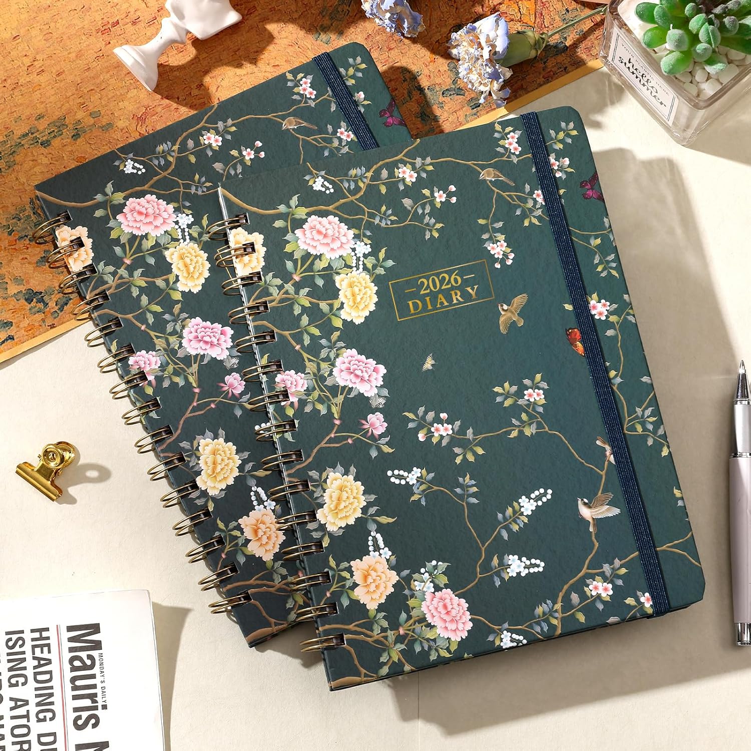 Thumbnail 1 de Diary 2026 A5 week-to-view diary 21.5×15.5cm 📒