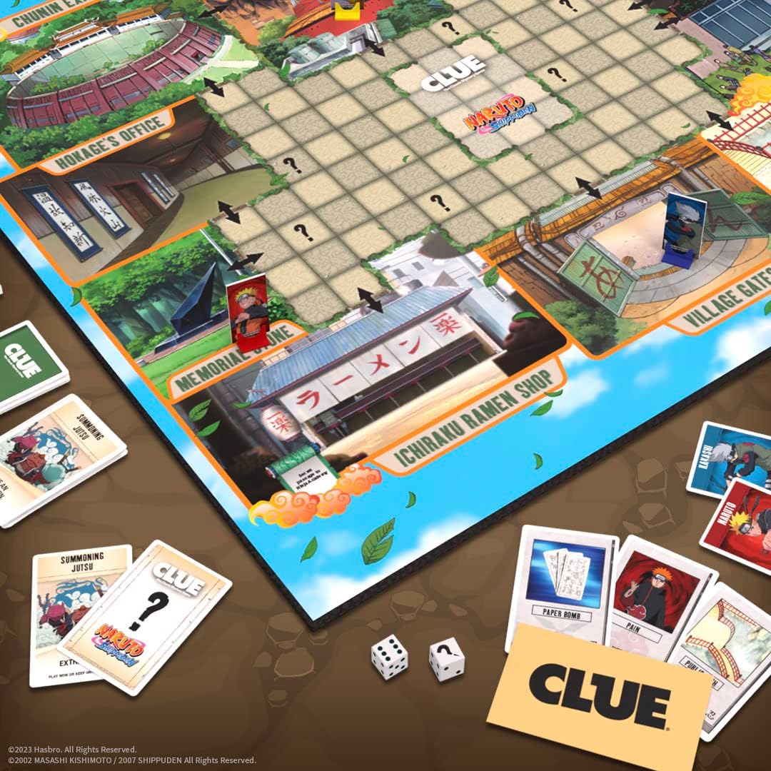 Thumbnail 3 de USAopoly Naruto Clue Board Game