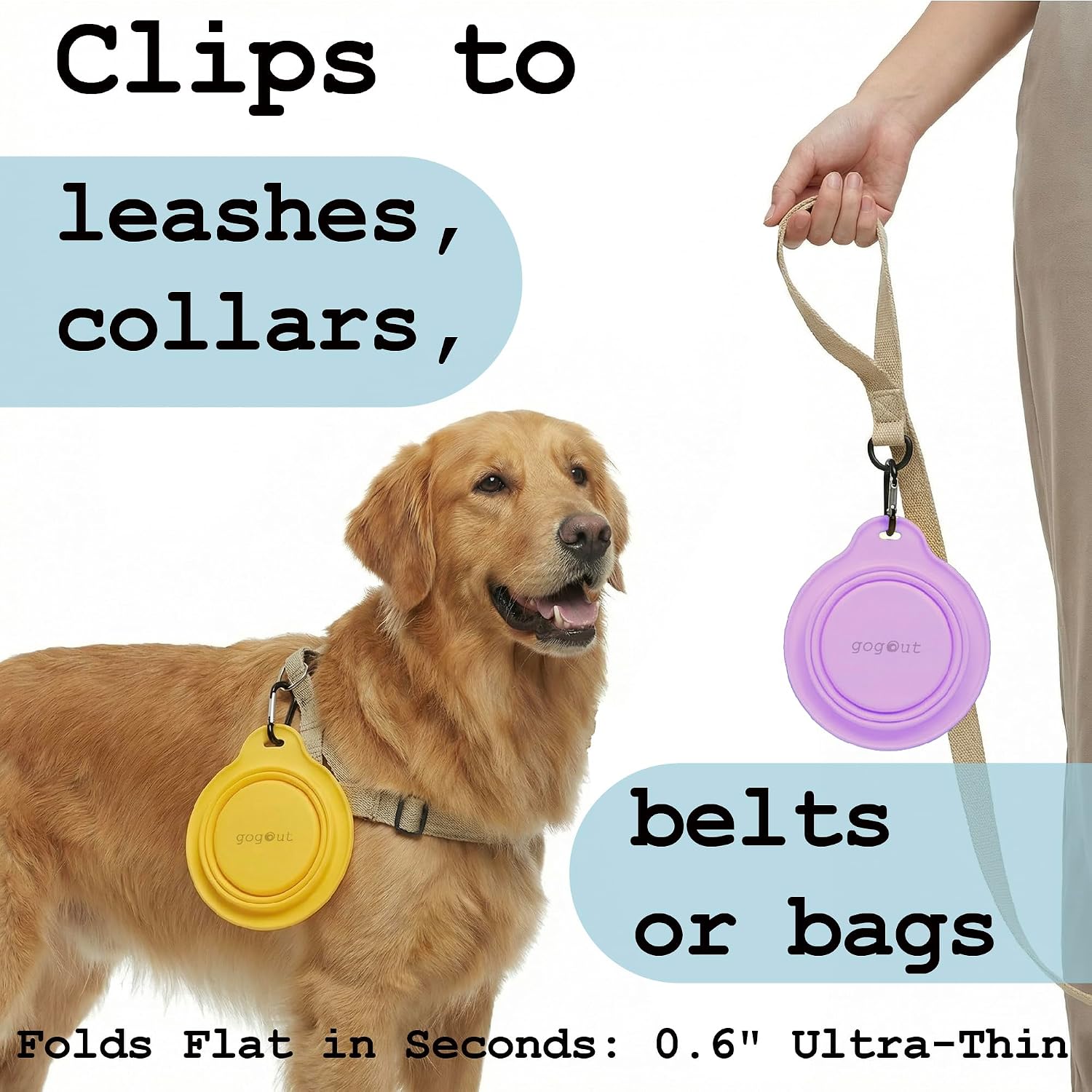 Thumbnail 5 de gogout Collapsible Dog Bowl 22oz