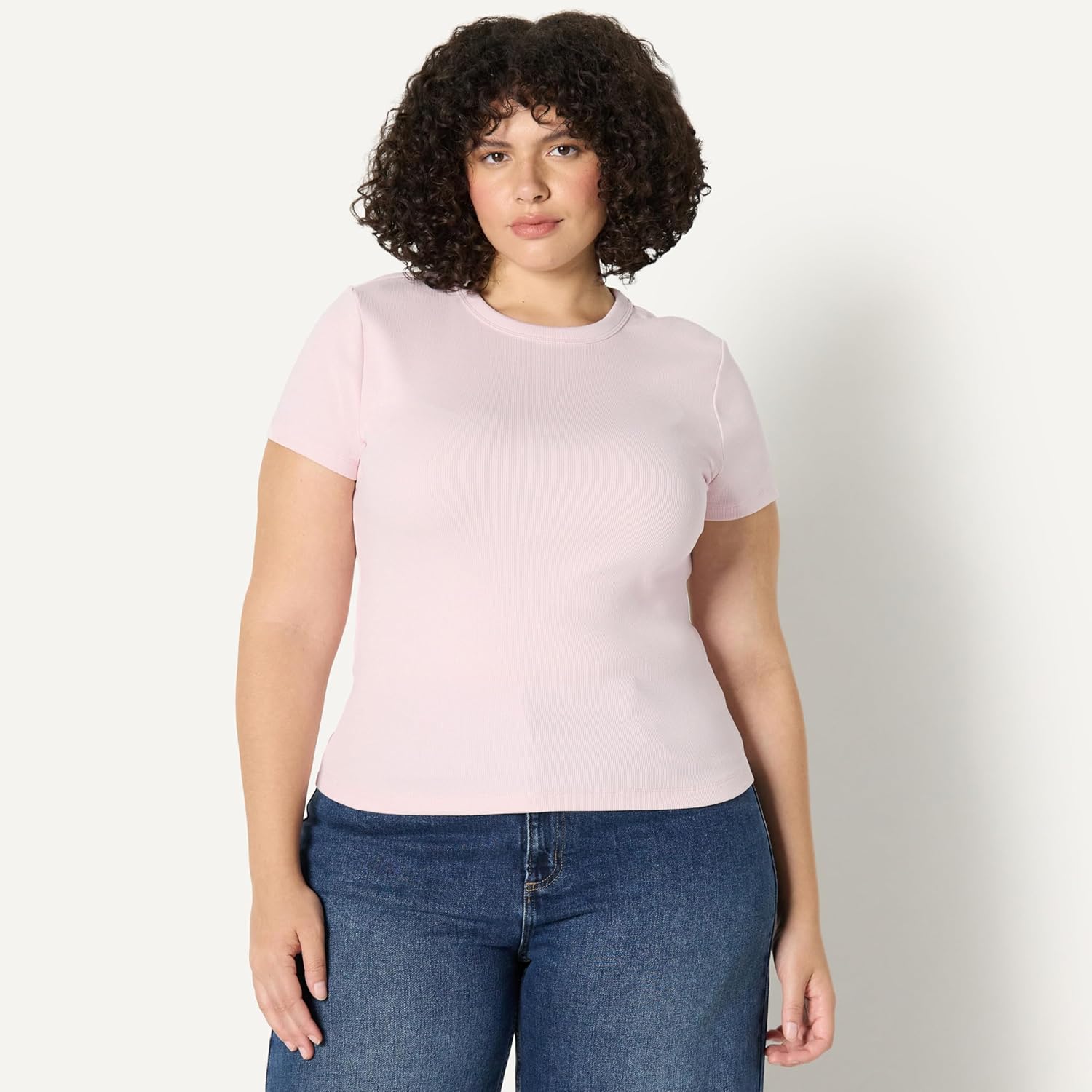 Thumbnail 5 de Amazon Essentials Damen Slim-Fit-T-Shirt mit kurzen Ärmeln