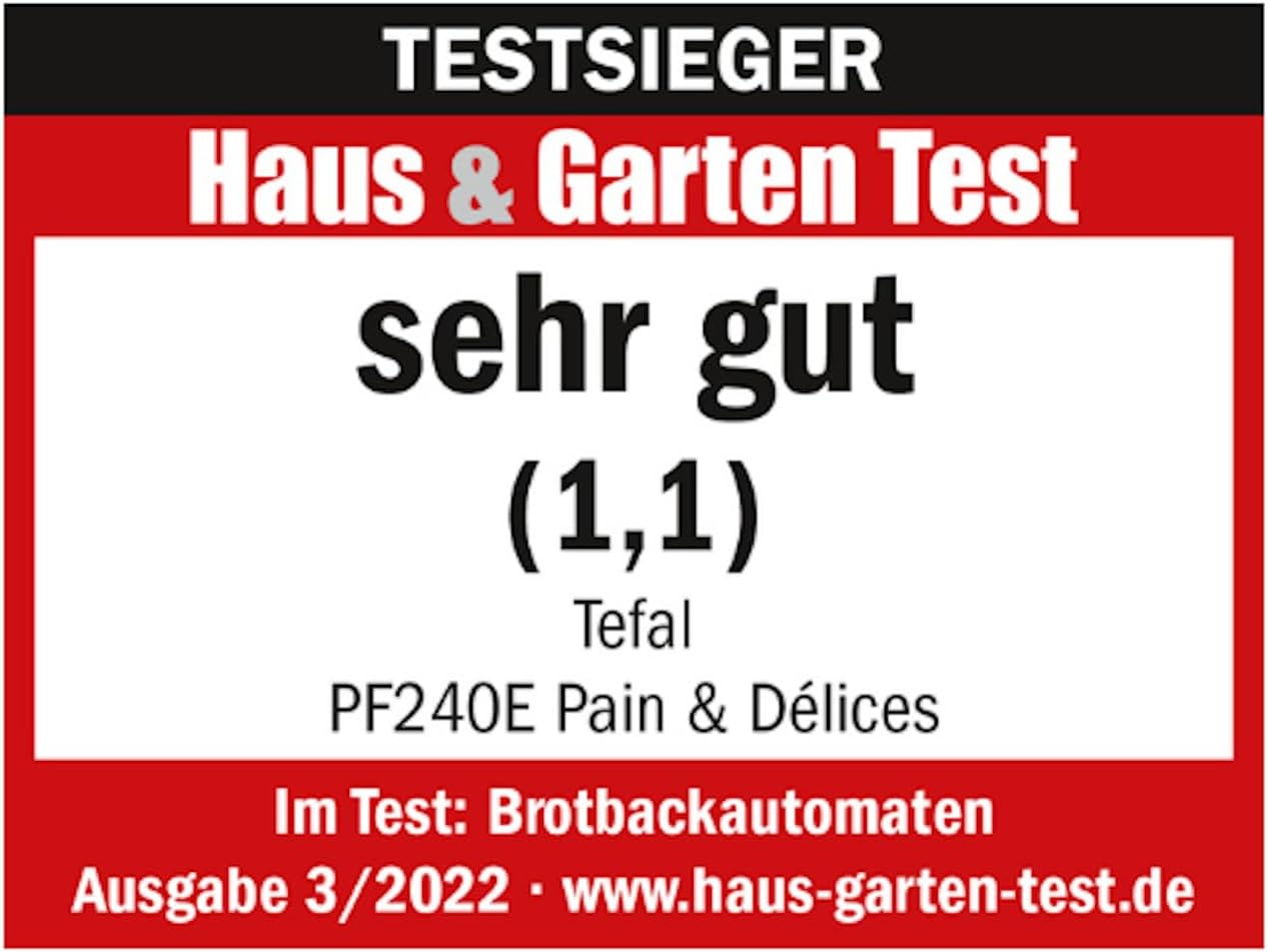 Thumbnail 2 de Tefal Brotbackautomat Pain & Délices PF240E – 20 Backprogramme, glutenfreie Programme & einstellbare Bräunung