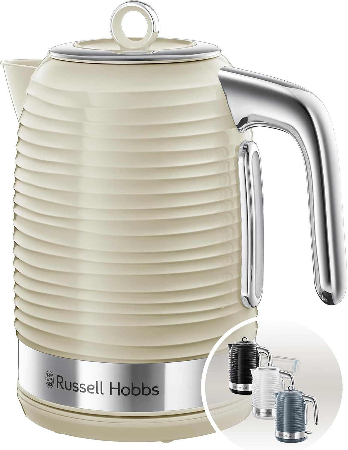 Thumbnail 6 de Russell Hobbs Inspire 2 Slice Toaster (Grey, 1050W) with Extra Wide Slots and Lift & Look