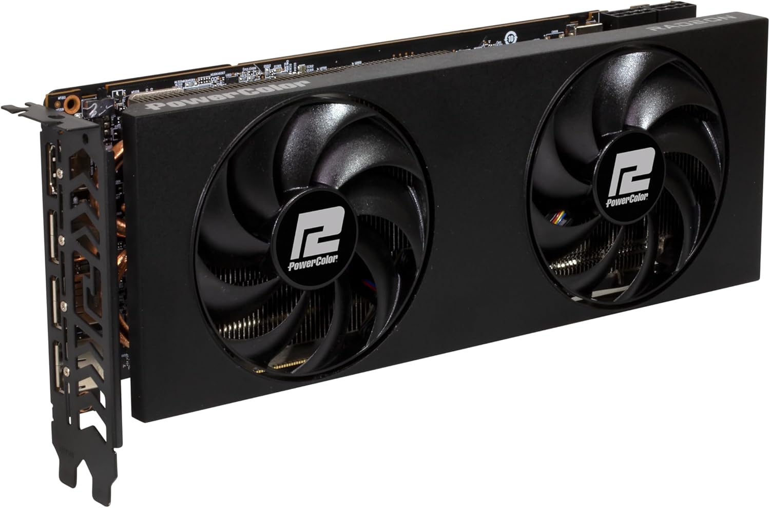 Detalle de PowerColor Twin Fan AMD Radeon RX 7800 XT 16GB GDDR6