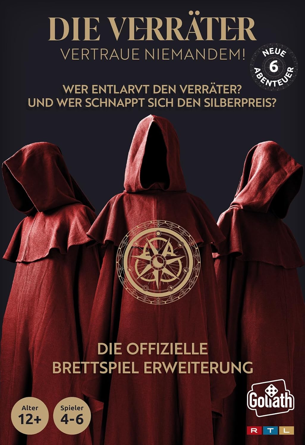 Thumbnail 5 de Goliath Die Verräter – Brettspiel zum TV-Hit, 4–6 Spieler, ab 12 Jahren