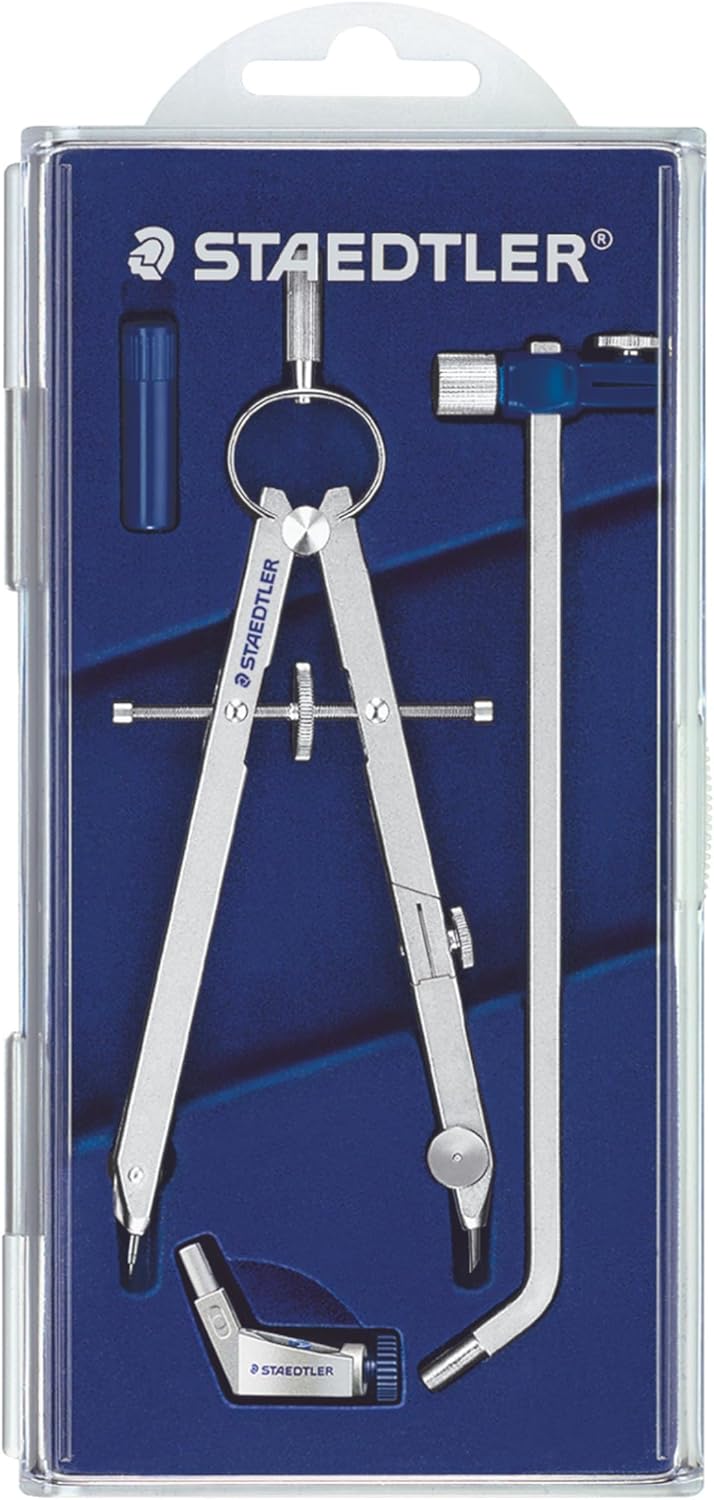 Thumbnail 4 de STAEDTLER Mars Comfort 551 Präzisionszirkel im Klappdeckeletui – silber