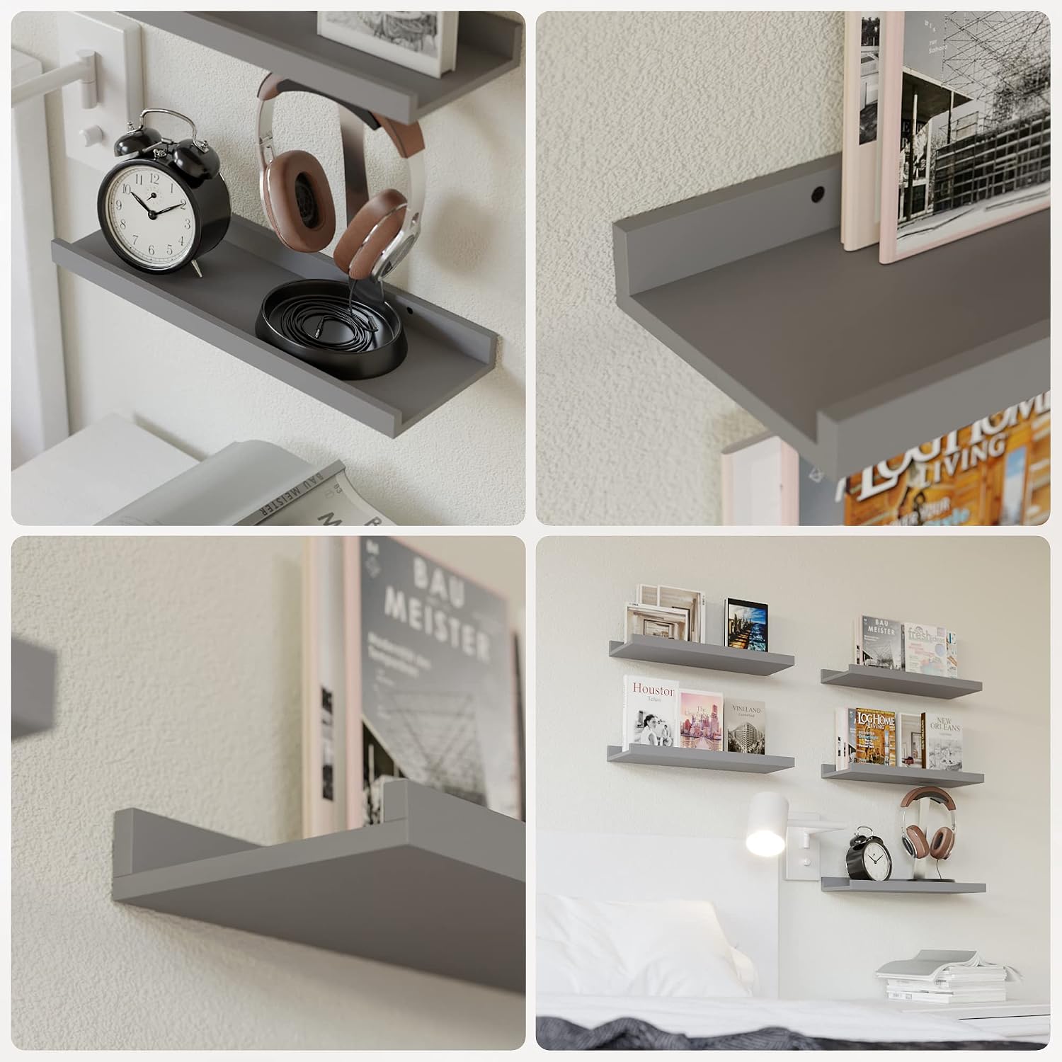 Thumbnail 6 de RICHER HOUSE Floating Shelves, 15.75-Inch
