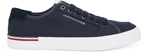 Detalle 1 de Tommy Hilfiger Sneaker Core Corporate Canvas Low Top azul 43