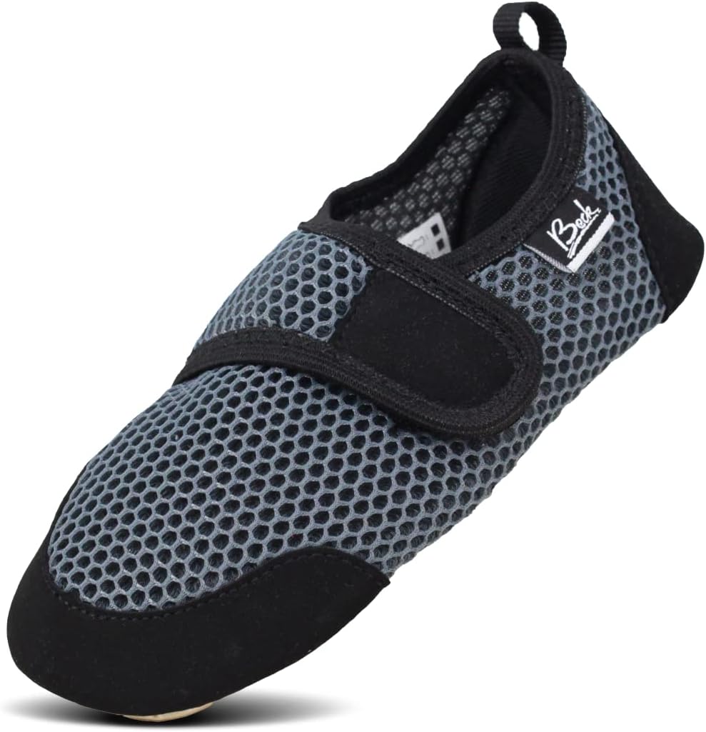 Detalle de Beck Unisex BuddiesHausschuh – leichter Hausschuh mit Air-Becks Sohle