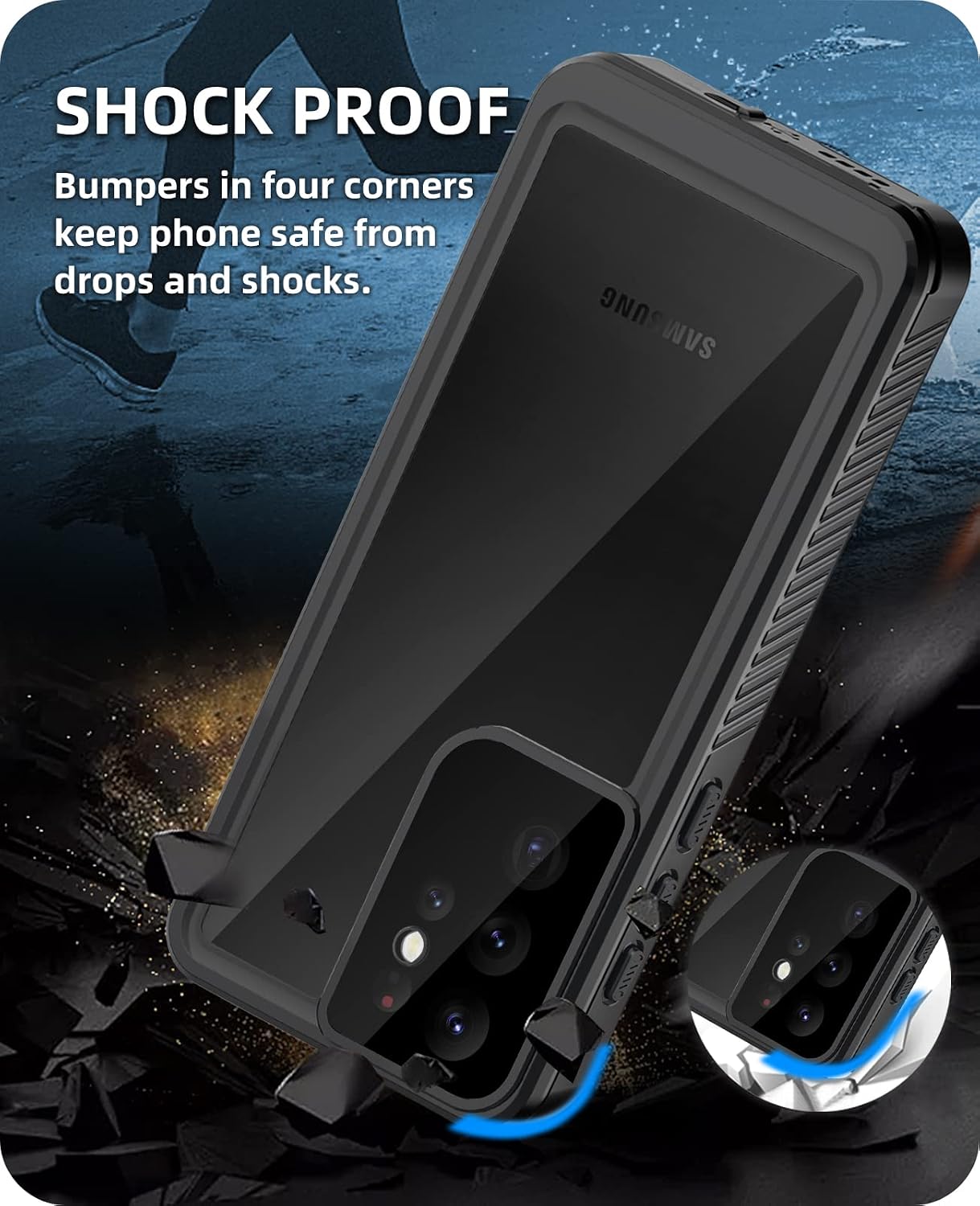 Thumbnail 4 de Beeasy Case for Samsung Galaxy S21 Ultra 5G