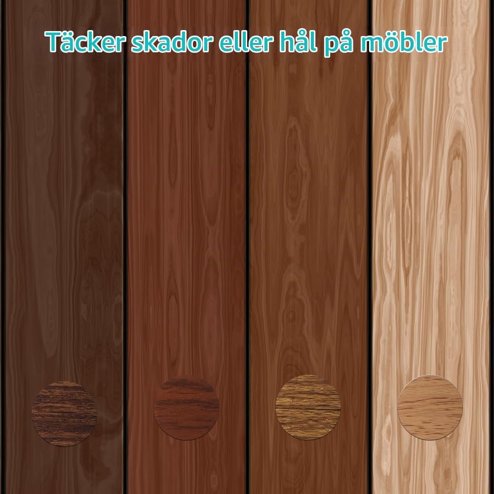 Detalle 2 de OSDUE P-20230608-TL4C skruvskydd, självhäftande rund 21 mm, brun PVC