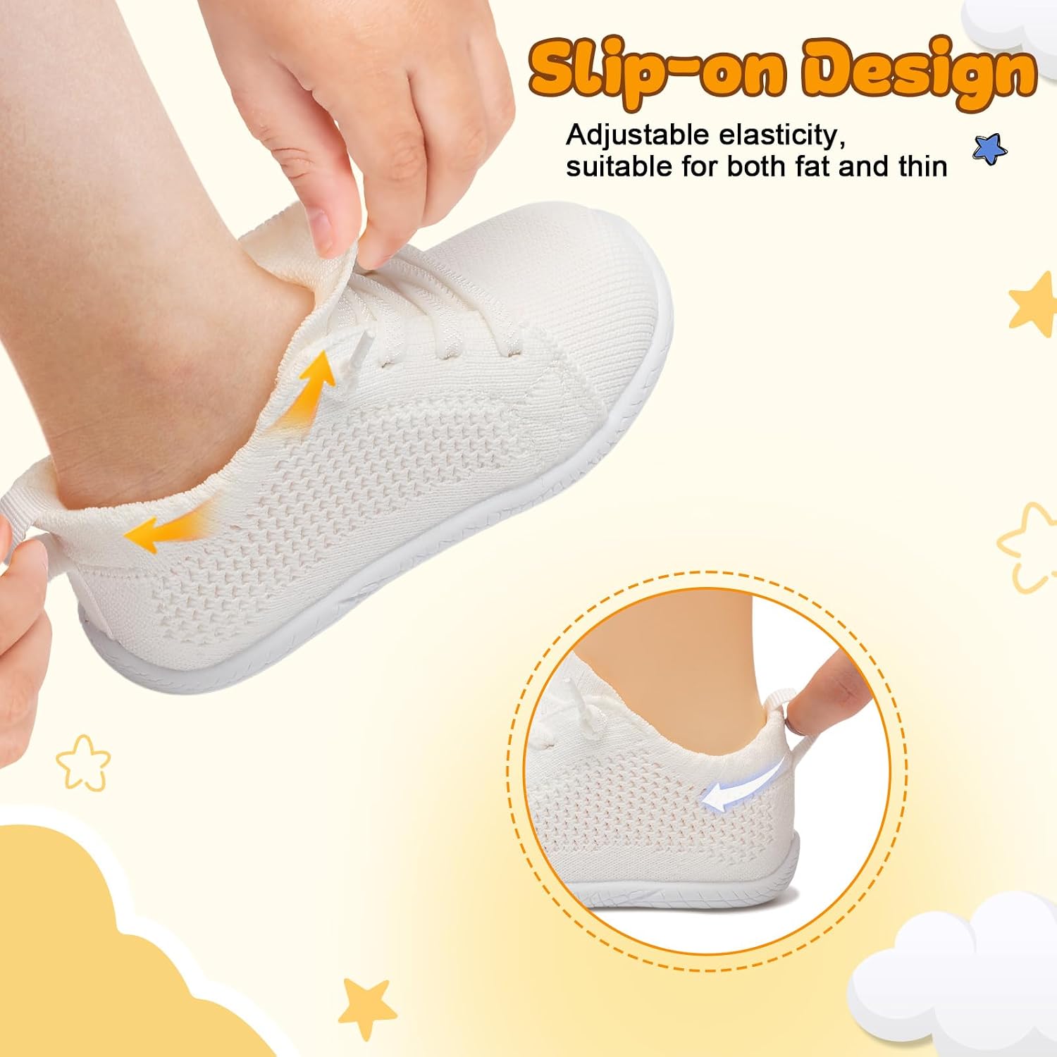Detalle 1 de LeIsfIt Toddler Barefoot Sneakers