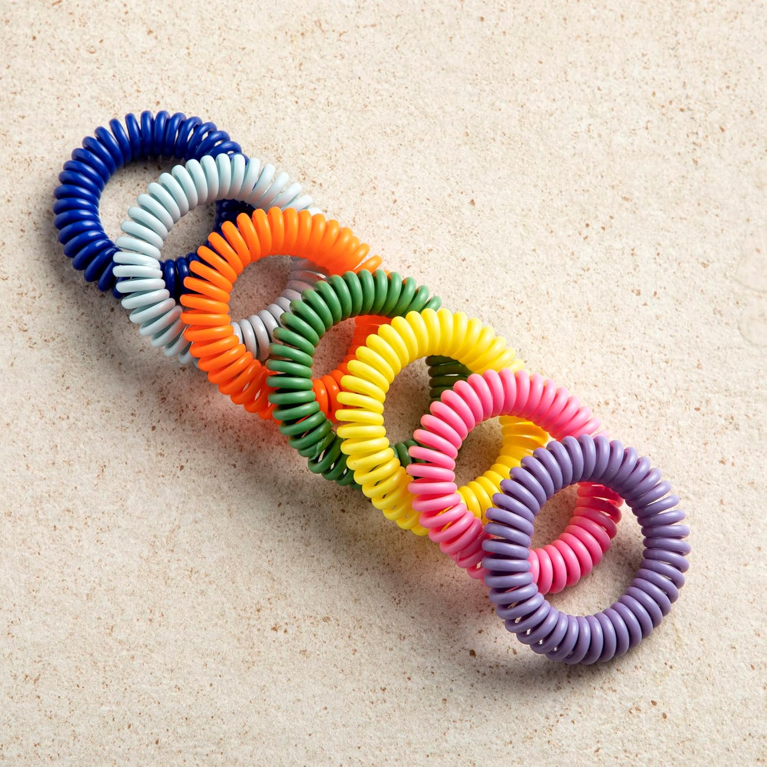 Detalle de SoulSation 15 Pack Mosquito Repellent Bracelets — DEET-Free, for Kids & Adults