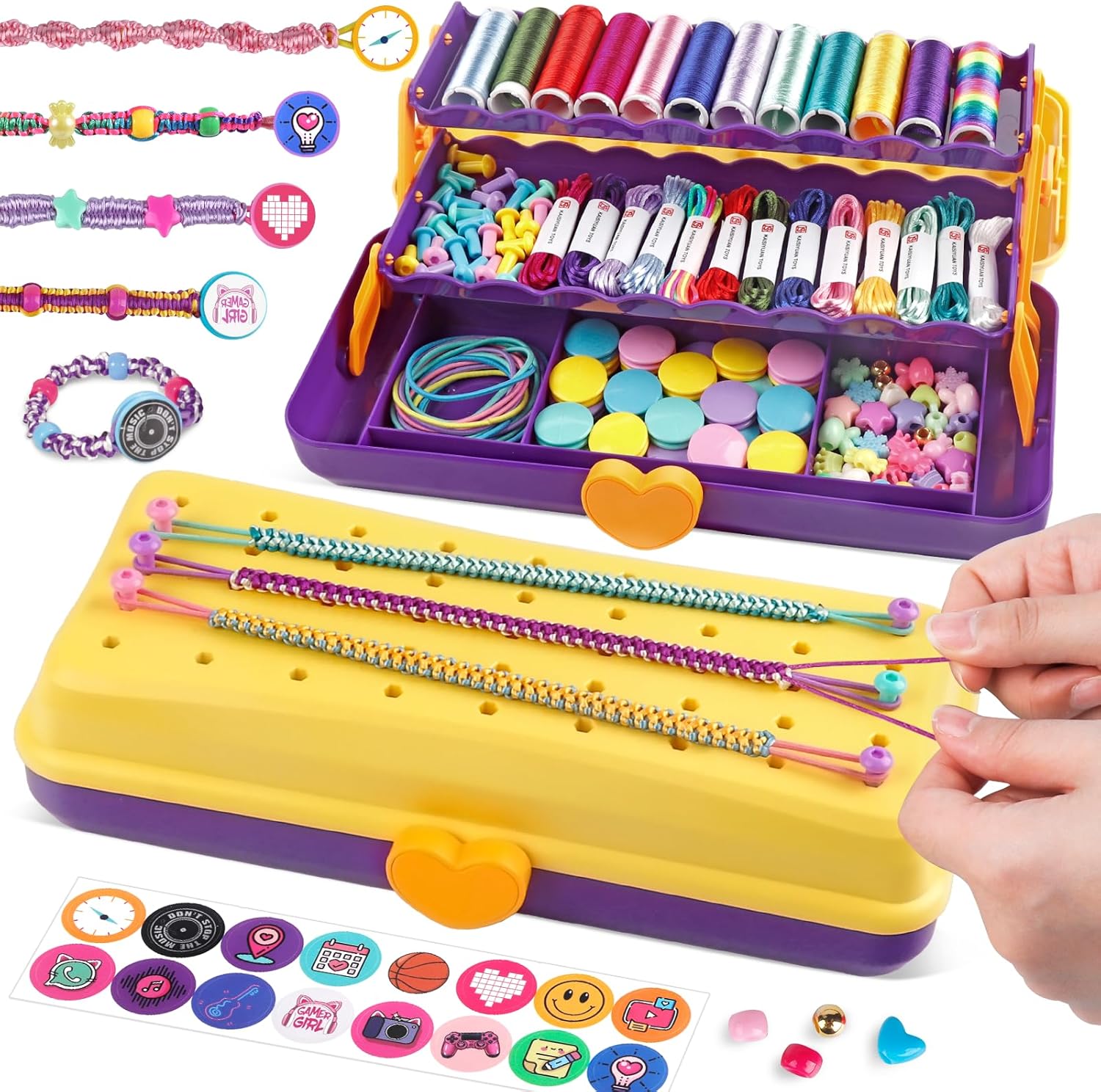 TingingYuli Kit pulseras de amistad