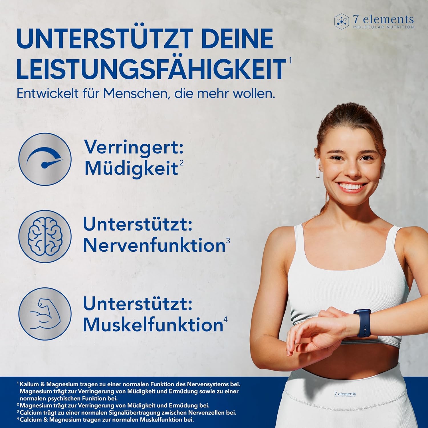 Detalle de Elektrolyte PUR – Isotonisches Getränk ohne Zucker, 210 g (30 Portionen) – Keto-kompatibel, vegan, laborgeprüft