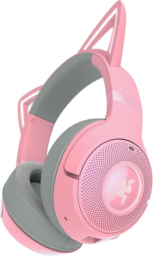Detalle de Razer Kraken Kitty V2 BT 🎧 Auriculares inalámbricos con orejas de gato