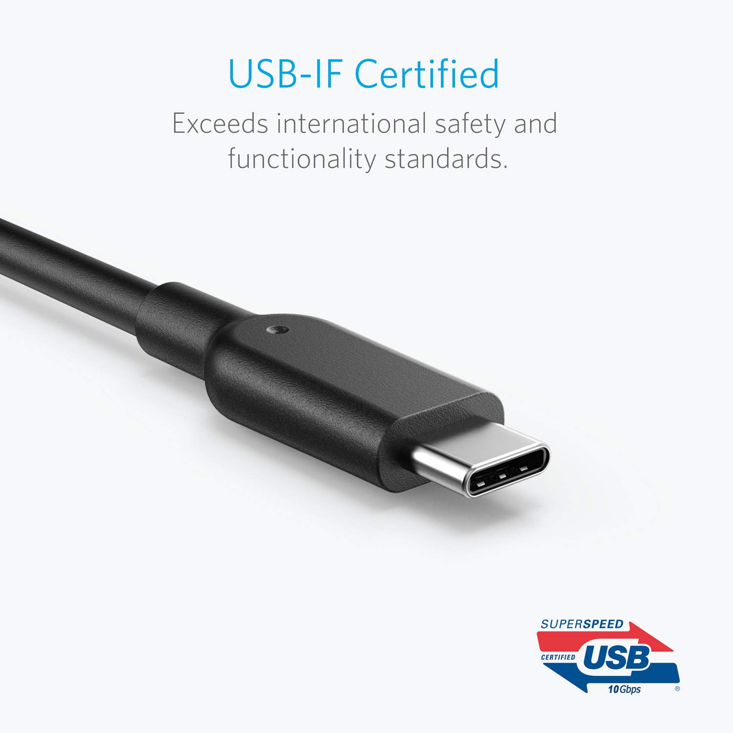Detalle 2 de Anker Powerline II USB-C a USB 3.1 0,9 m